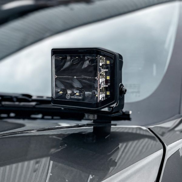 Stealth LED Mitsubishi L200 2015-2019 Twin 4″ Dark Force LED Bonnet Kit PN: GL114