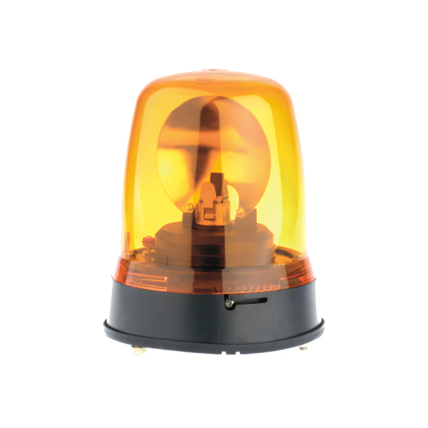 Ecco Britax 390.00.12 3 Bolt 12v Amber Rotating Beacon PN: 390.00.12