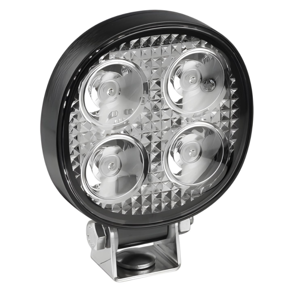 LED Autolamps 7512BM 12/24V Compact Round Work / Reverse Lamp - R23 Approved PN: 7512BM