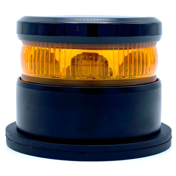 Vanmaster VMG97 Rechargeable Battery Operated Magnetic Amber Mini Beacon PN: VMG97