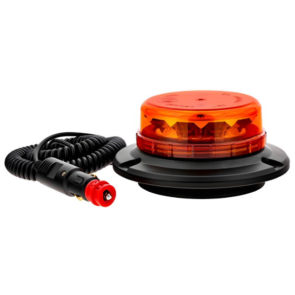 LAP Electrical LPB020A Magnetic 12/24v Amber R65 Low-Profile LED Beacon PN: LPB020A