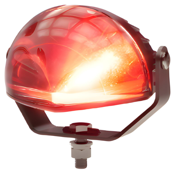 ECCO EW2030 Series Red 12-80v Arc Boundary Line Worklight PN: EW2031R