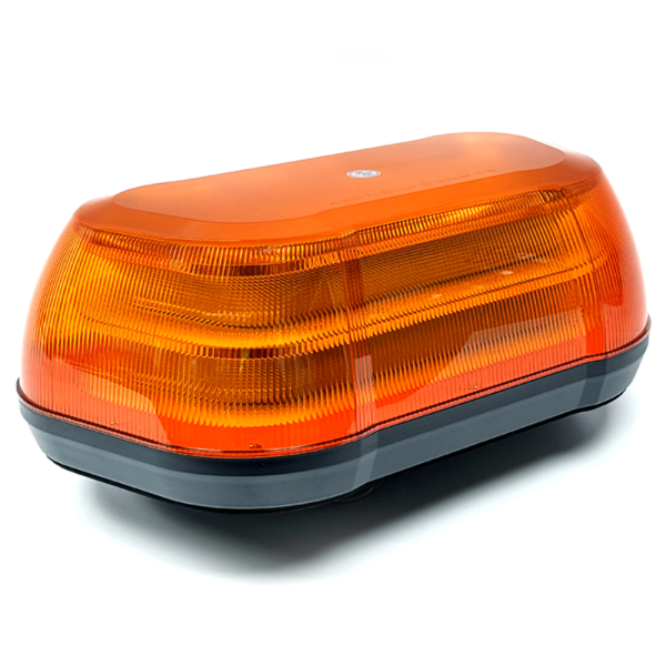 Van Master VMG394A 10-30V 394mm R65 1 Bolt Amber High Profile LED Mini Lightbar PN: VMG394A