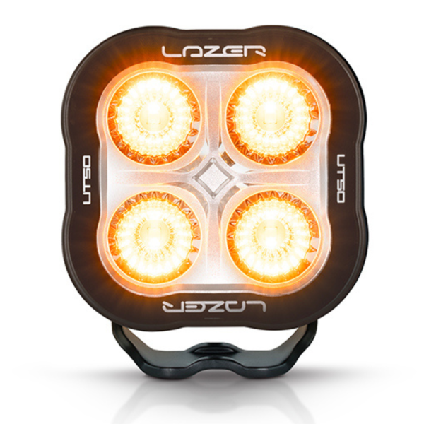 Lazer Lamps Utility-50 LED Work Light With Beacon Light PN: 00U50-STRB-B