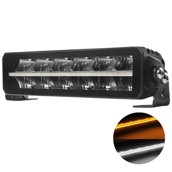 LAP Electrical XLX2-12 12/24v Double row 12" Strolux+ LED Work Light Bar With Position Light PN: XLX2-12