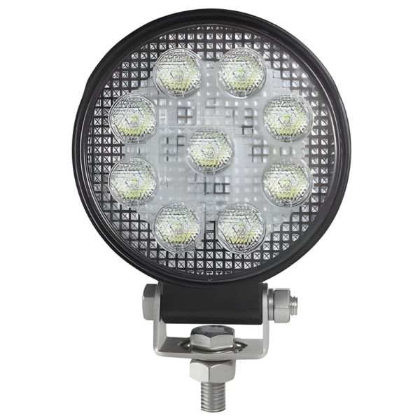 LED Autolamps 10715BM 12/24V High-Powered Round Work Lamp PN: 10715BM