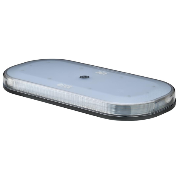 LAP Electrical 363mm R65 Amber ICE Series 1 Bolt LED Minibar Clear Lens PN: LAP-ICE363AC