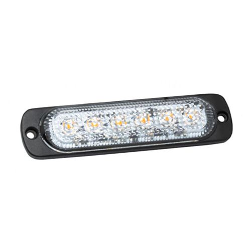 LAP Electrical ELED6A Slimline 6 LED 10/30v Amber Strobe PN: ELED6A