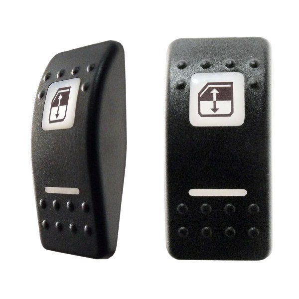 Durite 0-796-44 Window Lift Legend for Double-Illuminated Rocker Switch PN: 0-796-44