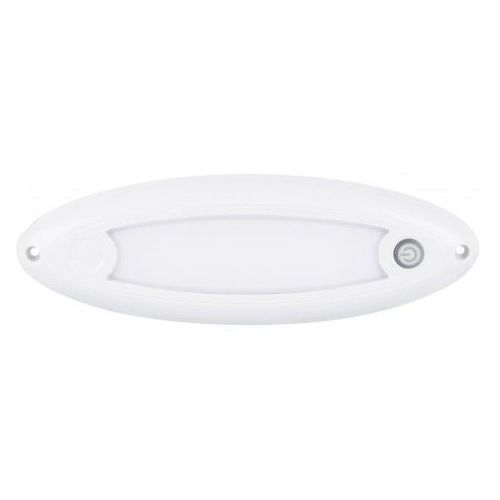 LED Autolamps 16606WM-SW 12/24V Touch Switch Oval Interior Lamp PN: 16606WM-SW
