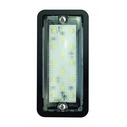 LED Autolamps 148BW12 12V Rectangular Interior Lamp – Black PN: 148BW12