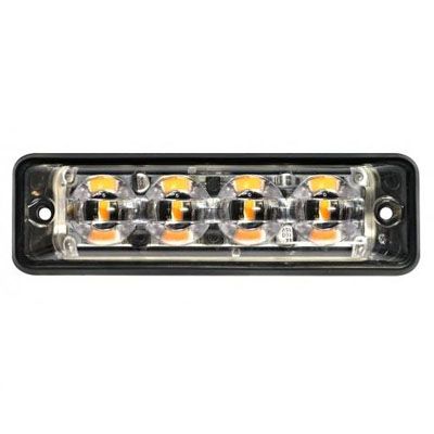 LED Autolamps SSLED4DVA Low Profile 12/24v 4 LED Warning Lamp PN: SSLED4DVA