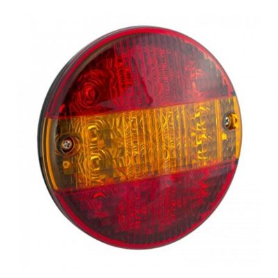 LED Autolamps HB140STIM 12/24V Slimline 'Hamburger Style' Rear Combination Lamp PN: HB140STIM