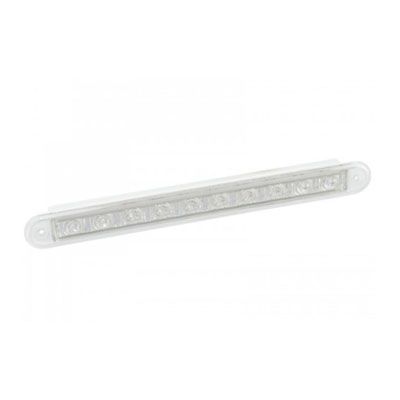 LED Autolamps 235RC12E 12V 235 Series Clear Stop/Tail Strip Lamp PN: 235RC12E