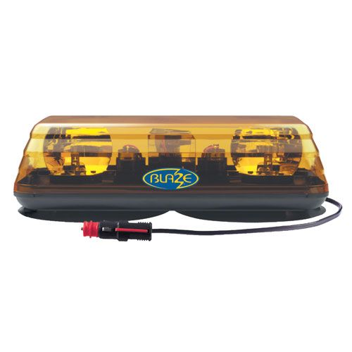 Vision Alert 601.AA01.M Blaze II 12v Mag50 Rotating Amber Mini lightbar PN: 601.AA01.M