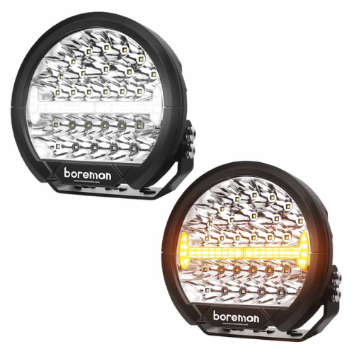 Boreman 1001-2040 Accelerator 10,000 Lm Driving Light With PL and Strobe PN: 1001-2040