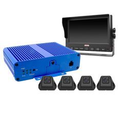 Durite 0-870-75 360° 2D & 3D Bird’s-eye view 1080p FHD Touchscreen Integral SSD DVR Camera System PN: 0-870-75