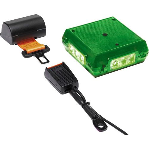 Amber Valley AVSBW1LEDG LED Green beacon and Electric Lap Belt PN: AVSBW1LEDG