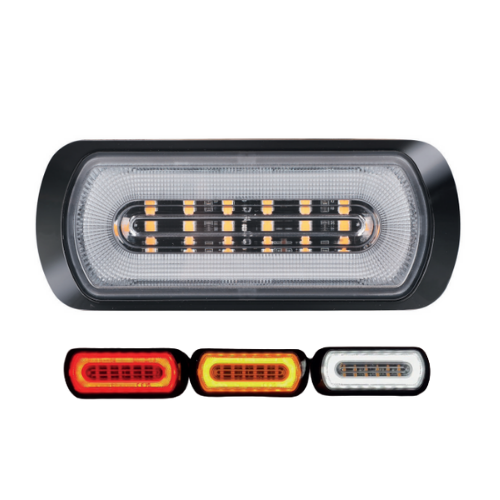 VSWD 706 Series Amber LED Strobe With Halo Trailer Function PN: VSWD-706