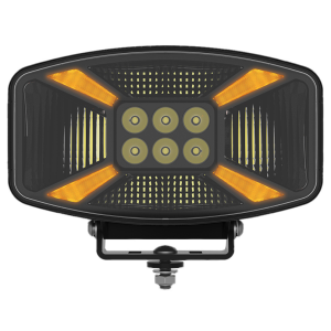 Van Master VMGDL10 Oval Driving Lamp with Dual Colour Position Light and Strobe PN: VMGDL10