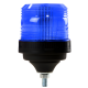 ECCO EB5015A LED SERIES SILVER R65 1 Bolt Fixing 12/24v Amber LED Beacon PN: EB5015A