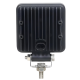 LED Autolamps 10015BMP 12/24V High-Powered Square Work Lamp w/ AMP Connector Socket PN: 10015BMP