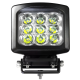 LED Autolamps 13590SBM 12/24V Heavy Duty Large Square Work Lamp PN: 13590SBM