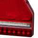 LAP Electrical LAPCV120 12/24V Rear Multifunction Rear Trailer Lamp Ear Point  PN: LAPCV118