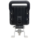 LED Autolamps 10015BMSHB 12/24V Swivel Mount Square Work Lamp w/ On/Off Switch, Handle and AMP Connector PN: 10015BMSHB