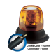 Britax B24.112.12V/JCB 12v Magnetic JCB Amber Rotating Beacon PN: B24.114.12V/JCB