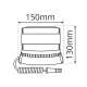 LAP Electrical LFB020 10-30v REG65 Mag Mount LFB Series Amber LED Beacon PN: LFB020