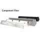 ECCO CW2601-W-E Code3 CW2601 White Series 12/24v 40° down angled Scenelight PN: CW2601-W-E