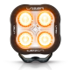 Lazer Lamps Utility-50 LED Work Light With Red Tail & Beacon Light PN: 00U50-STRB-RED-B