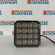 LAP Electrical Q-LUX 10-30V 3894 Lumens Square LED Work Light PN: LAP-QLUX-S64W