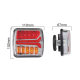 Guardian LED Wireless Rechargeable Magnetic Rear Lights 12V PN: RL199W