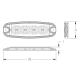 Van Master VMGLED24 12-24V R65 Low Profile 4 LED Amber Warning Light PN: VMGLED24