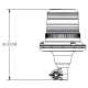 ECCO Fendt Replacement R65 Flexi Din Amber LED Beacon PN: EB5009A