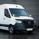 Stealth LED Mercedes Sprinter 2019+ Twin 4″ Dark Force LED Bonnet Kit PN: GL060