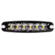 Van Master VMGLED26 12-24V R65 Low Profile 6 LED Warning Light PN: VMGLED26