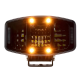 Van Master VMG933 Oval Driving Lamp with Dual Colour Position Light and Strobe PN: VMG933