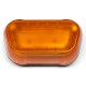 Van Master VMG394A 10-30V 394mm R65 1 Bolt Amber High Profile LED Mini Lightbar PN: VMG394A