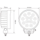 LED Autolamps RL12039BM 12/24 2400L Flood LED Work Lamp PN: RL12039BM