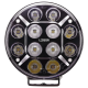 Ledson Pollux9 9" Round LED Driving Lamp With Strobe & Position Light PN: 33491234