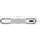 ECCO 13-00006-E 13 Series R65 1212mm 24 Mod 12/24v LED Lightbar PN: 13-00006-E