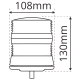 LAP Electrical LCB060A 1 Bolt 12/24v Amber LED Compact Beacon PN: LCB060A