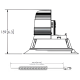 ECCO V11054.168 400 Series CAP168 LED Static Flash Magnetic Beacon PN: V11054.168