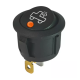 20mm 12/24V Round on/off LED Spot Illuminated Rocker Switch Vehicle Work Light Image PN: SWITCH4