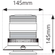 LAP Electrical VLKB020 LED R65 Compact Beacon 12-80v Magnetic Base PN: VLKB020