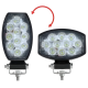 LED Autolamps 15030BMV 12/24V Compact Oval Flood Lamp - Vertical or Horizontal Mount PN: 15030BMV