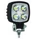 LED Autolamps 8112BM 12/24V Compact Square Work Lamp PN: 8112BM